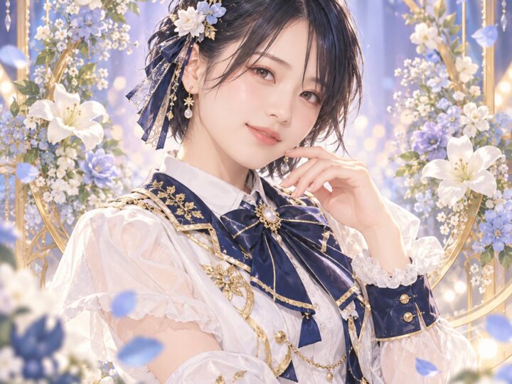 平井美葉の紹介用・非公式AIイメージイラスト