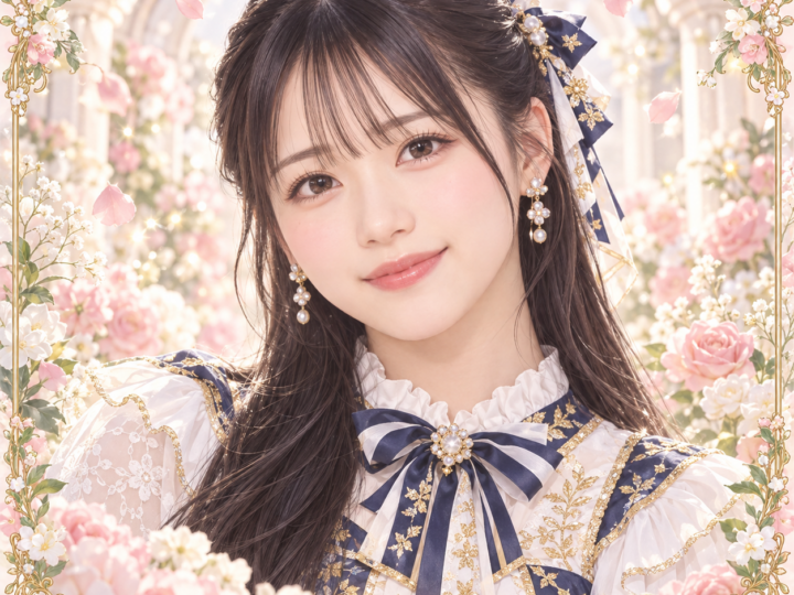 後藤花の紹介用・非公式AIイメージイラスト