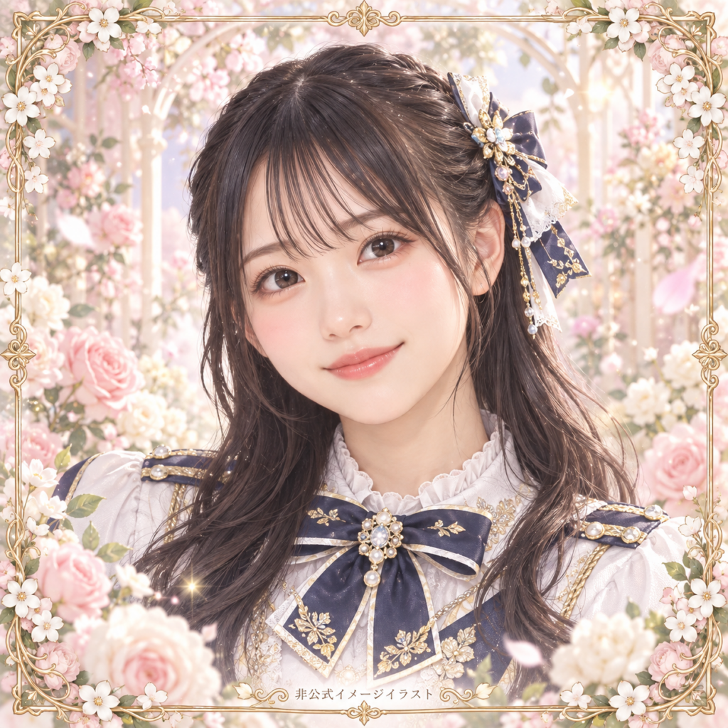 徳永 羚海の紹介用・非公式AIイメージイラスト