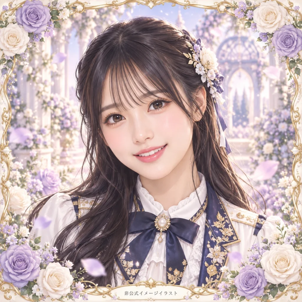 愛宕心響の紹介用・非公式AIイメージイラスト