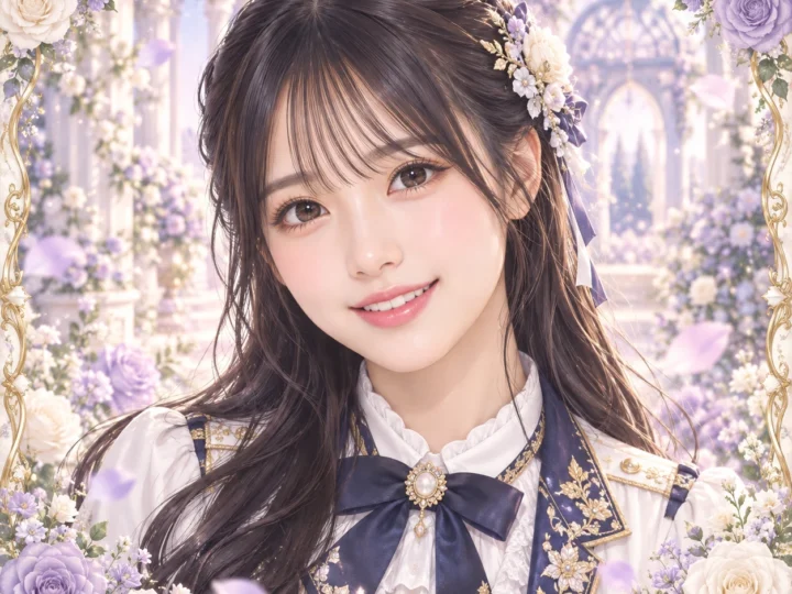 愛宕心響の紹介用・非公式AIイメージイラスト