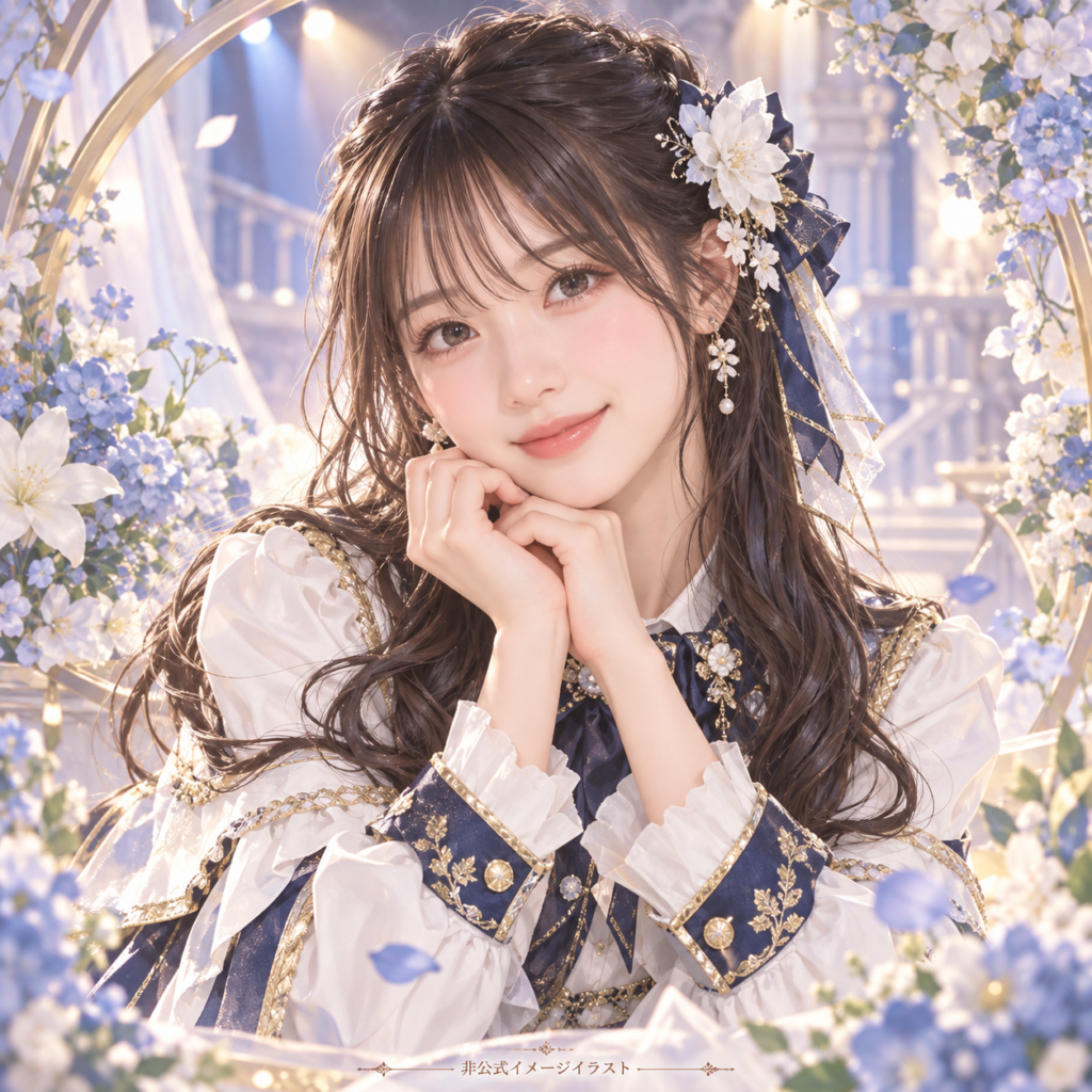 新井 彩永の紹介用・非公式AIイメージイラスト