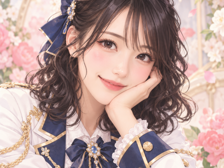 新井 梨杏のプロフィール用・非公式イメージイラスト