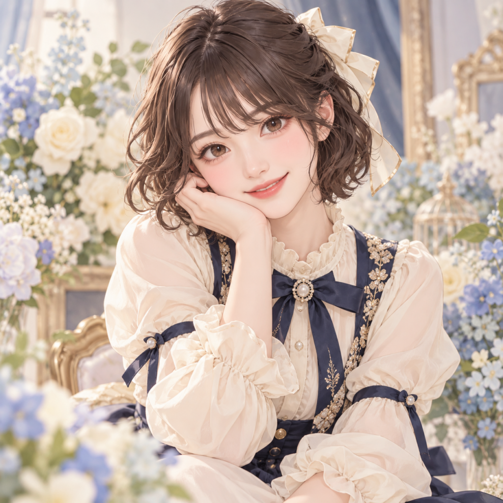 新沢 葵唯のプロフィール用・非公式イメージイラスト