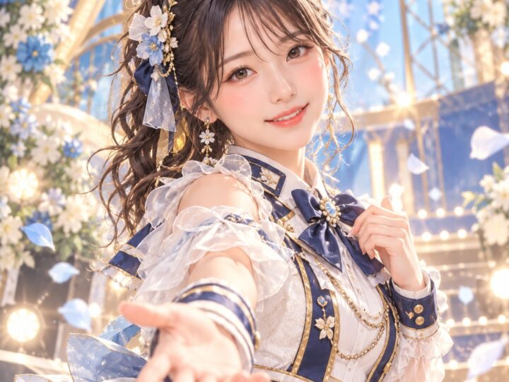 木根 彩呂花の紹介用・非公式AIイメージイラスト
