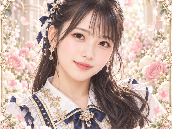 杉原明紗の紹介用・非公式AIイメージイラスト