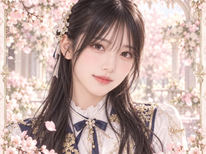 村山美羽の紹介用・非公式AIイメージイラスト