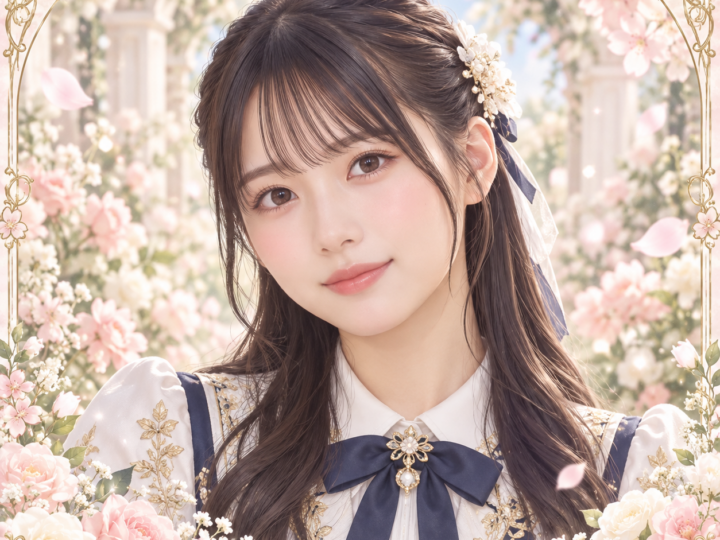 松尾桜の紹介用・非公式AIイメージイラスト