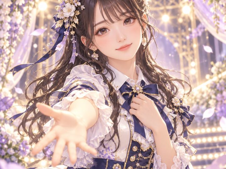 松岡 さくらの紹介用・非公式AIイメージイラスト