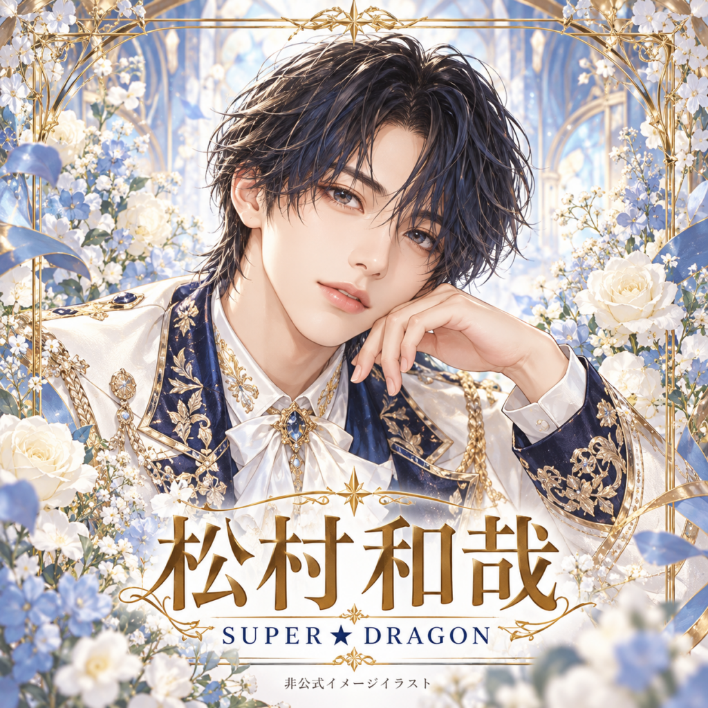 松村和哉の非公式イメージイラスト