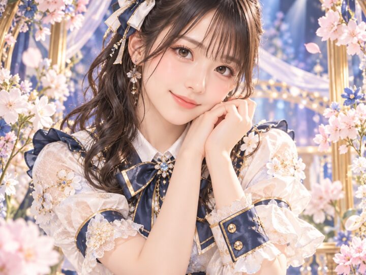 桜井愛莉咲の紹介用・非公式AIイメージイラスト