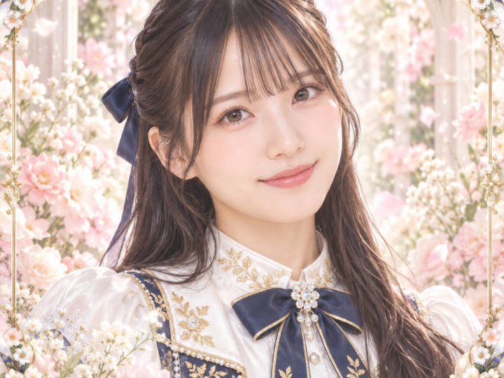 森本茉莉の紹介用・非公式AIイメージイラスト