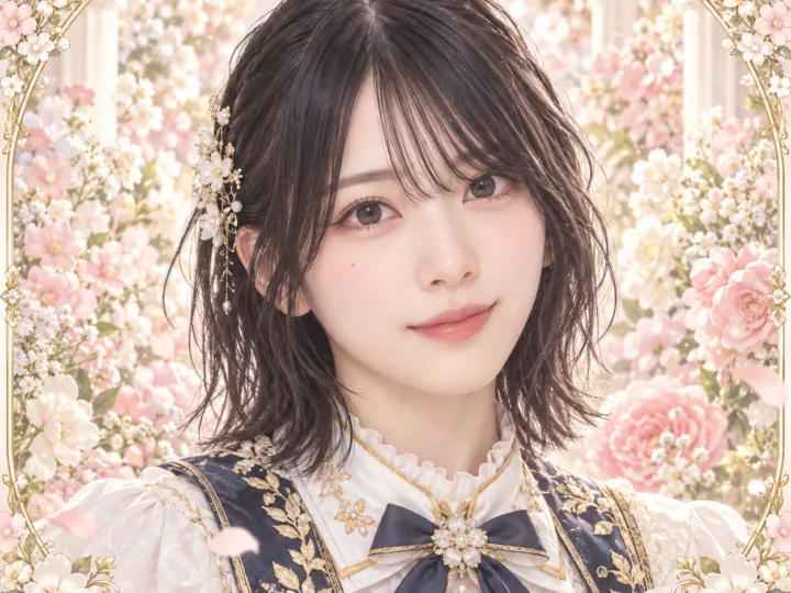森田ひかるの紹介用・非公式AIイメージイラスト