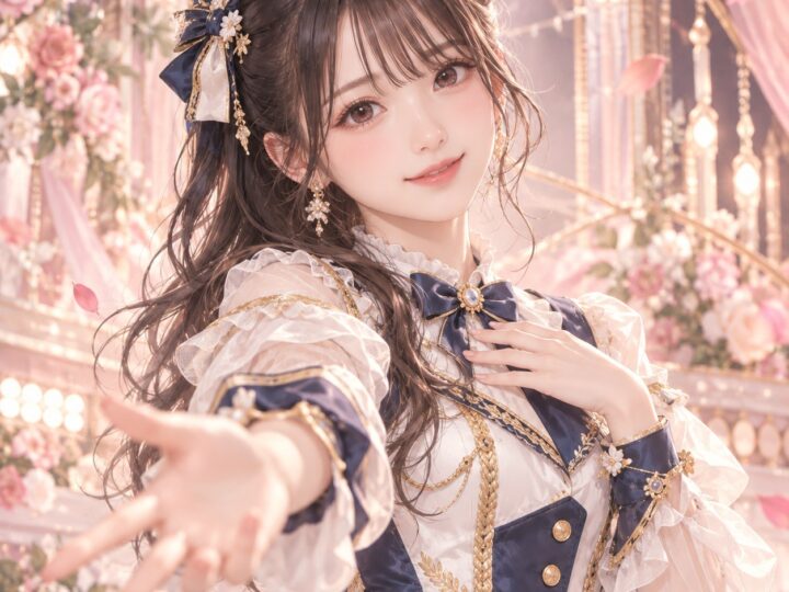植村葉純の紹介用・非公式AIイメージイラスト