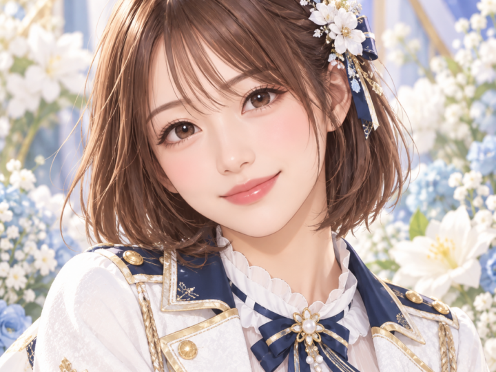 横井 結菜のプロフィール用・非公式イメージイラスト