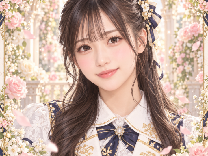 橋本 陽菜の紹介用・非公式AIイメージイラスト