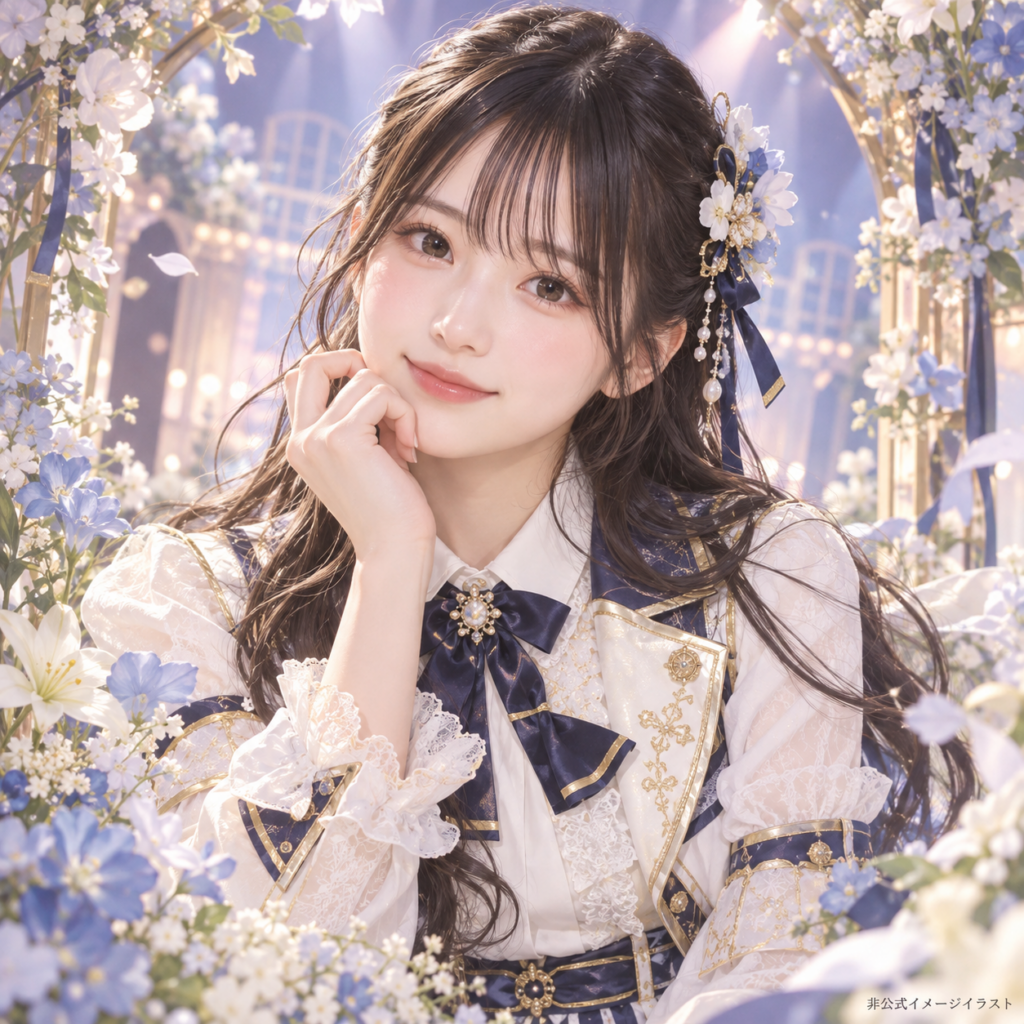 水島 美結の紹介用・非公式AIイメージイラスト