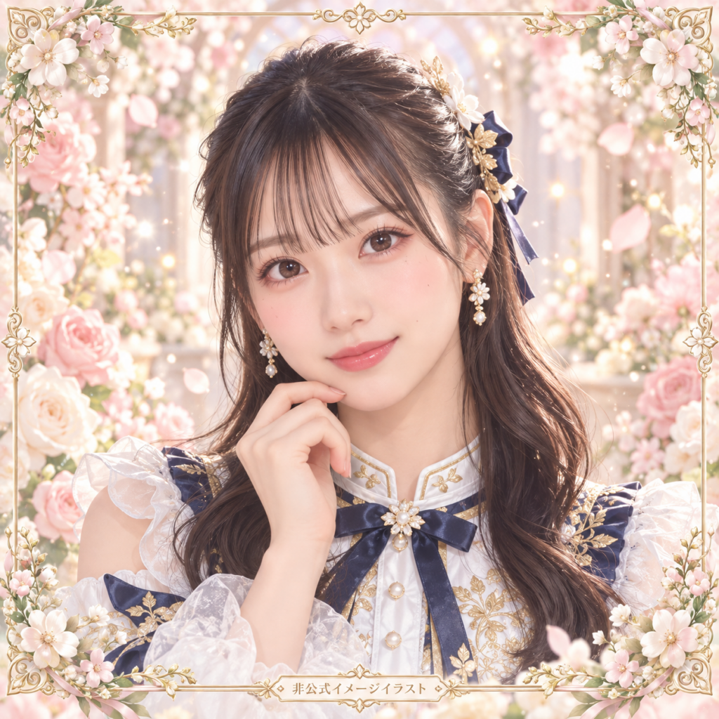 江端妃咲の紹介用・非公式AIイメージイラスト