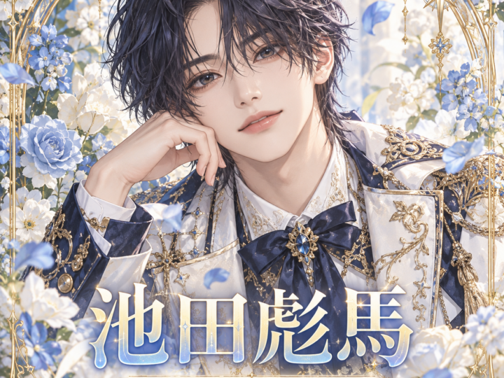 池田彪馬の非公式イメージイラスト