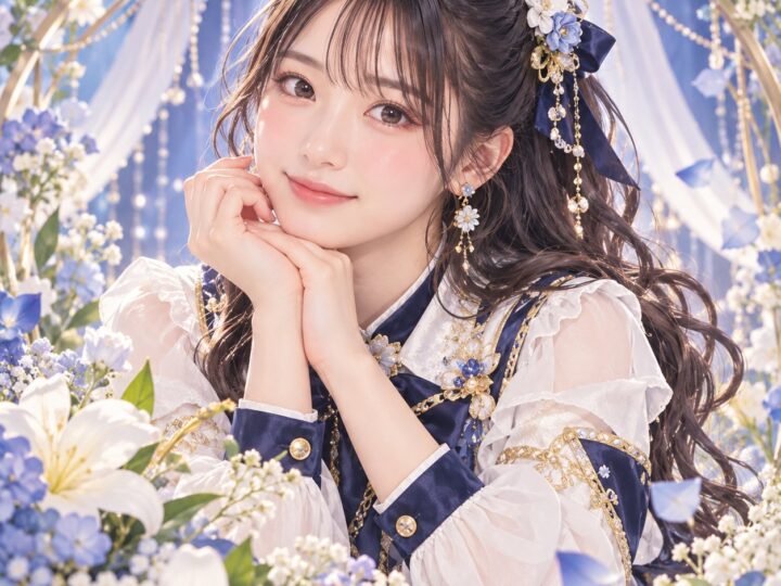 清野桃々姫の紹介用・非公式AIイメージイラスト