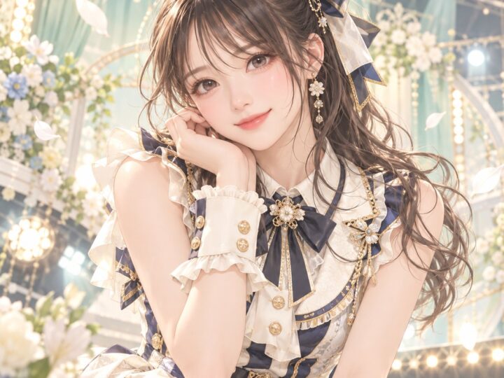 澁谷 愛紗南の紹介用・非公式AIイメージイラスト