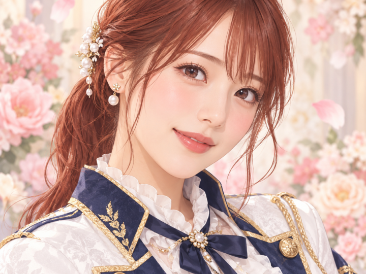 濵田 響のプロフィール用・非公式イメージイラスト