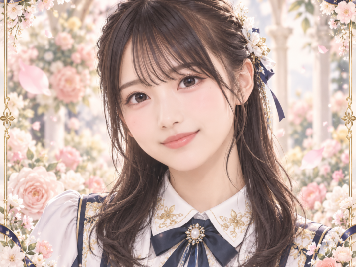 片山紗希の紹介用・非公式AIイメージイラスト