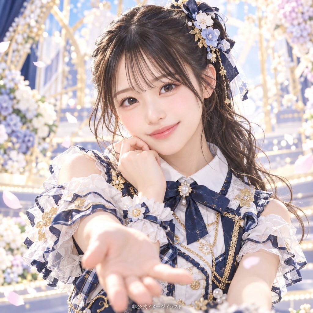 生野 莉奈の紹介用・非公式AIイメージイラスト