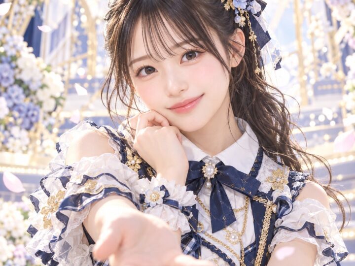 生野 莉奈の紹介用・非公式AIイメージイラスト