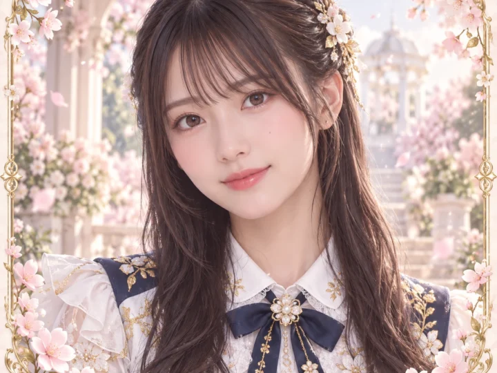 田村保乃の紹介用・非公式AIイメージイラスト
