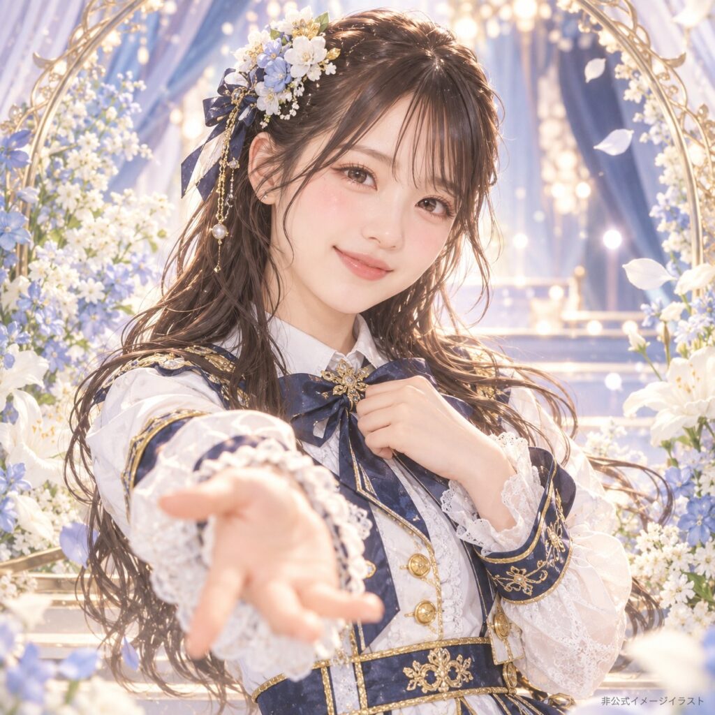 田村真悠の紹介用・非公式AIイメージイラスト