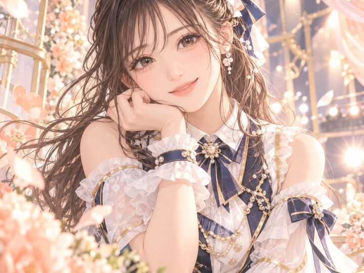 相馬優芽の紹介用・非公式AIイメージイラスト