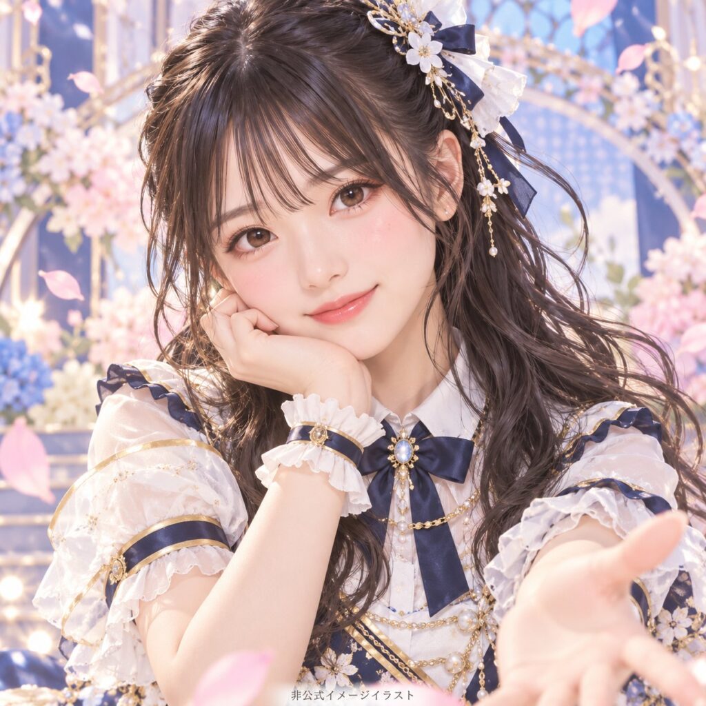 石井 彩音の紹介用・非公式AIイメージイラスト
