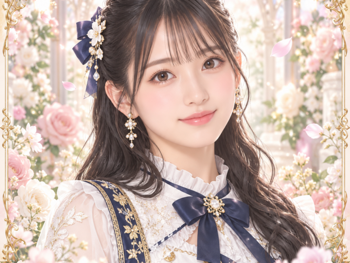 石井泉羽の紹介用・非公式AIイメージイラスト
