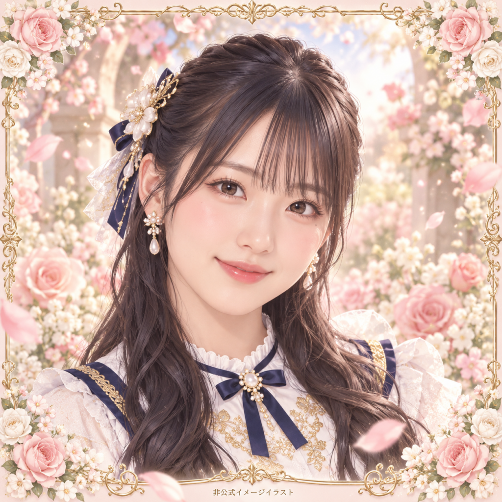 石川華望の紹介用・非公式AIイメージイラスト
