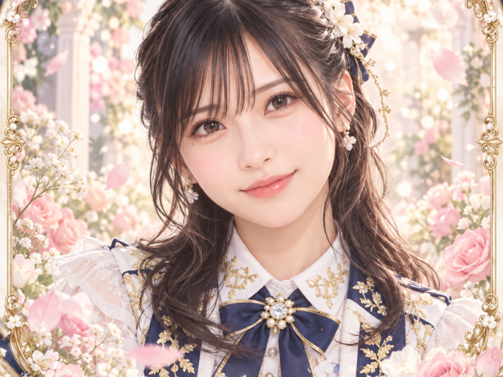 福岡 聖菜の紹介用・非公式AIイメージイラスト