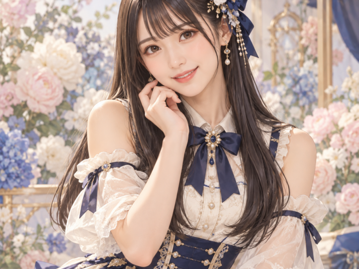 福田 朱里のプロフィール用・非公式イメージイラスト