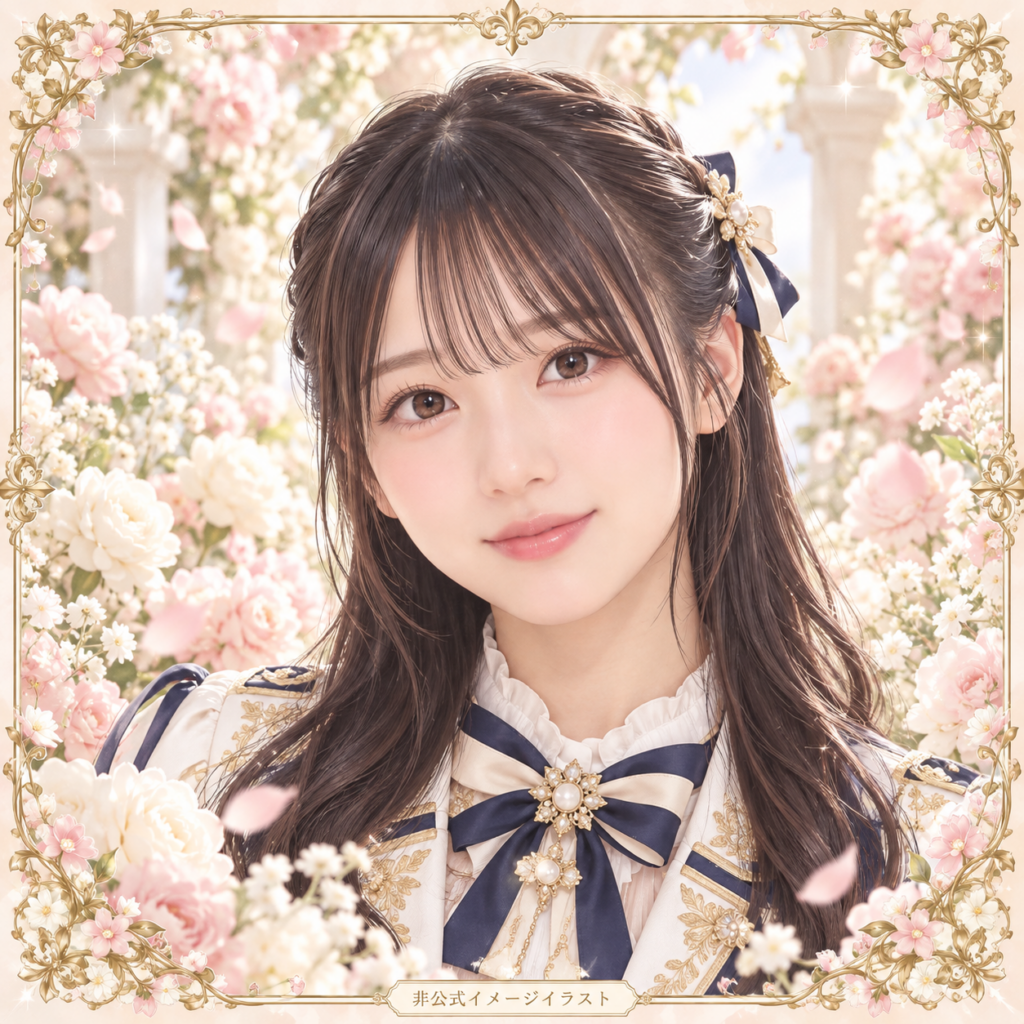 竹内希来里の紹介用・非公式AIイメージイラスト
