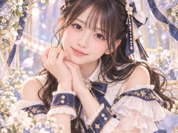 米村姫良々の紹介用・非公式AIイメージイラスト