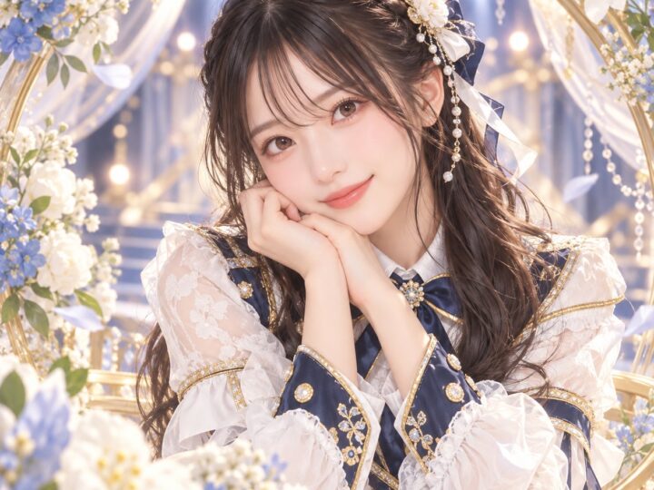 荒野姫楓の紹介用・非公式AIイメージイラスト