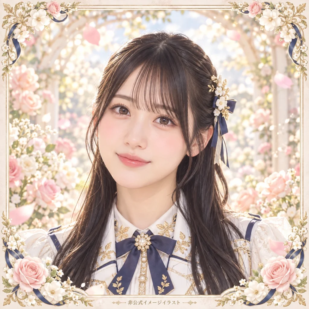 蔵盛妃那乃の紹介用・非公式AIイメージイラスト