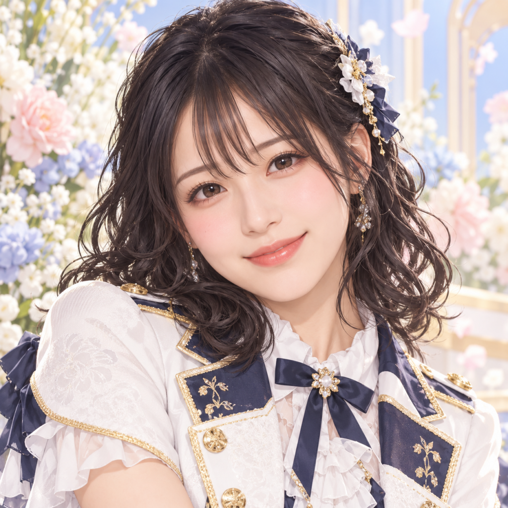 藤田 愛結のプロフィール用・非公式イメージイラスト