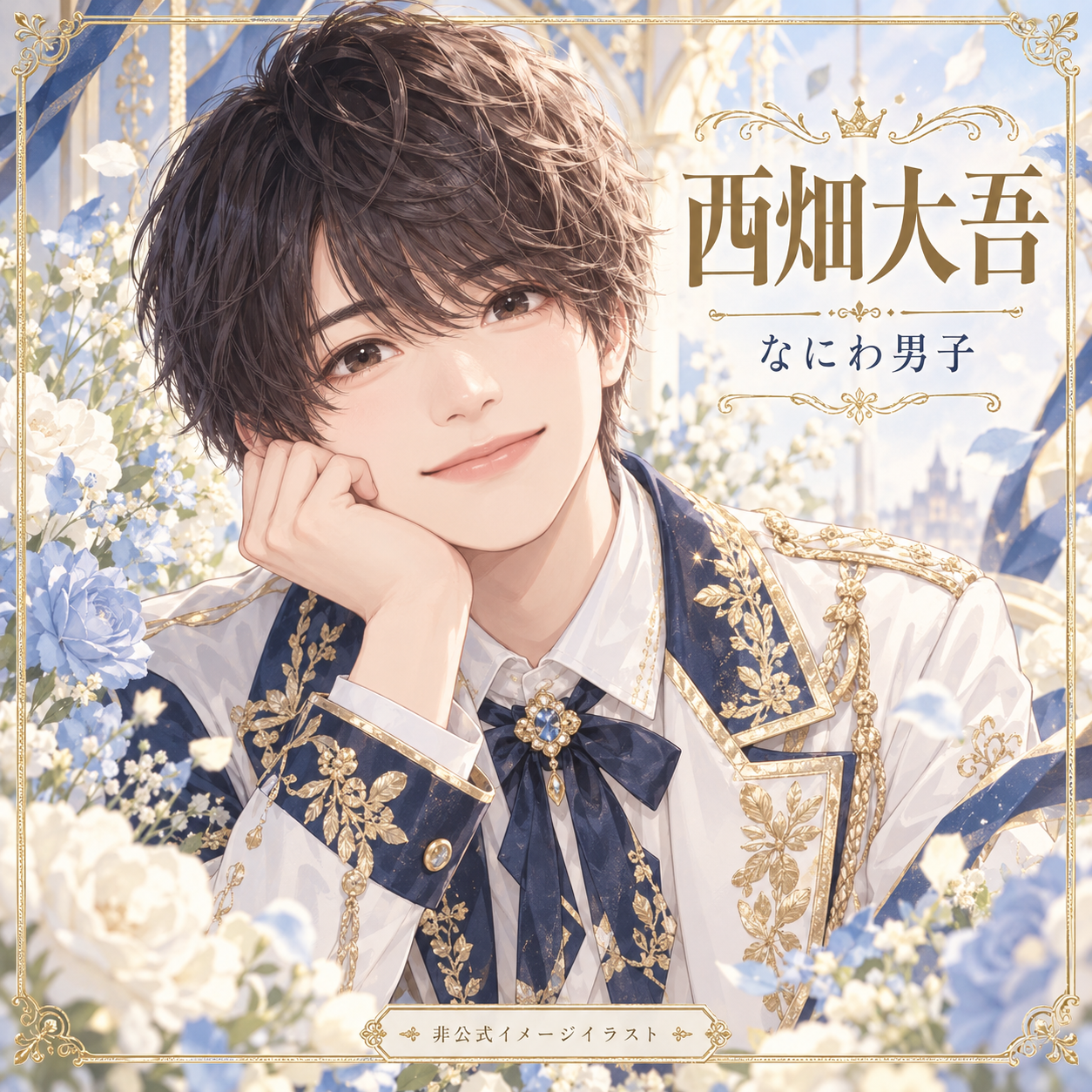 西畑大吾の非公式イメージイラスト