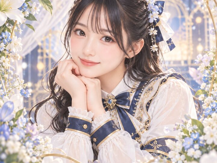西﨑美空の紹介用・非公式AIイメージイラスト