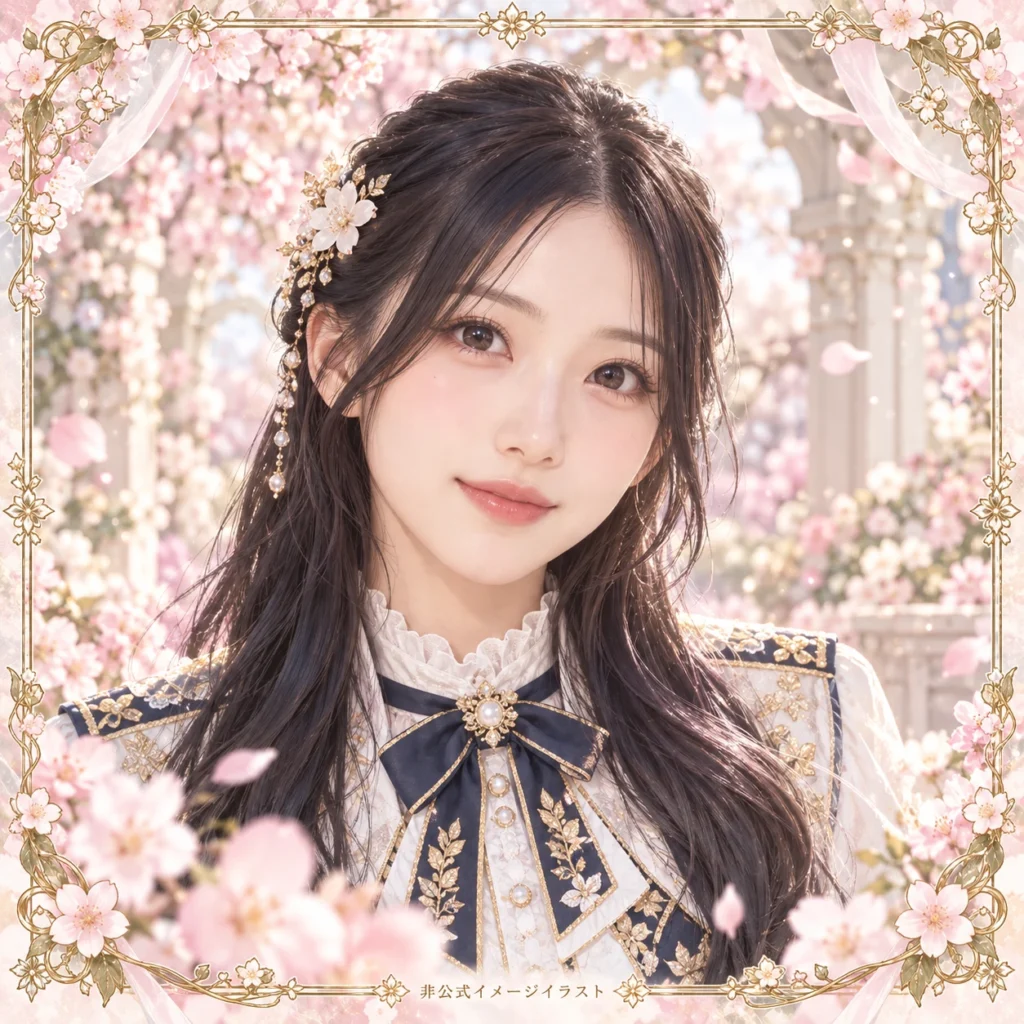 谷口愛季の紹介用・非公式AIイメージイラスト