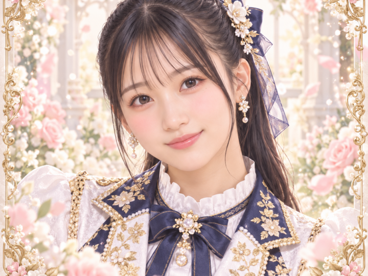 豫風瑠乃の紹介用・非公式AIイメージイラスト