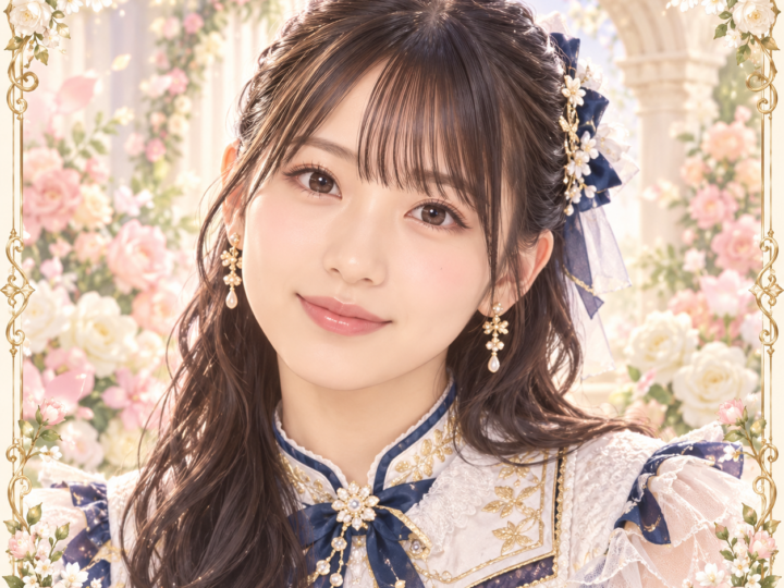 遠藤彩加里の紹介用・非公式AIイメージイラスト