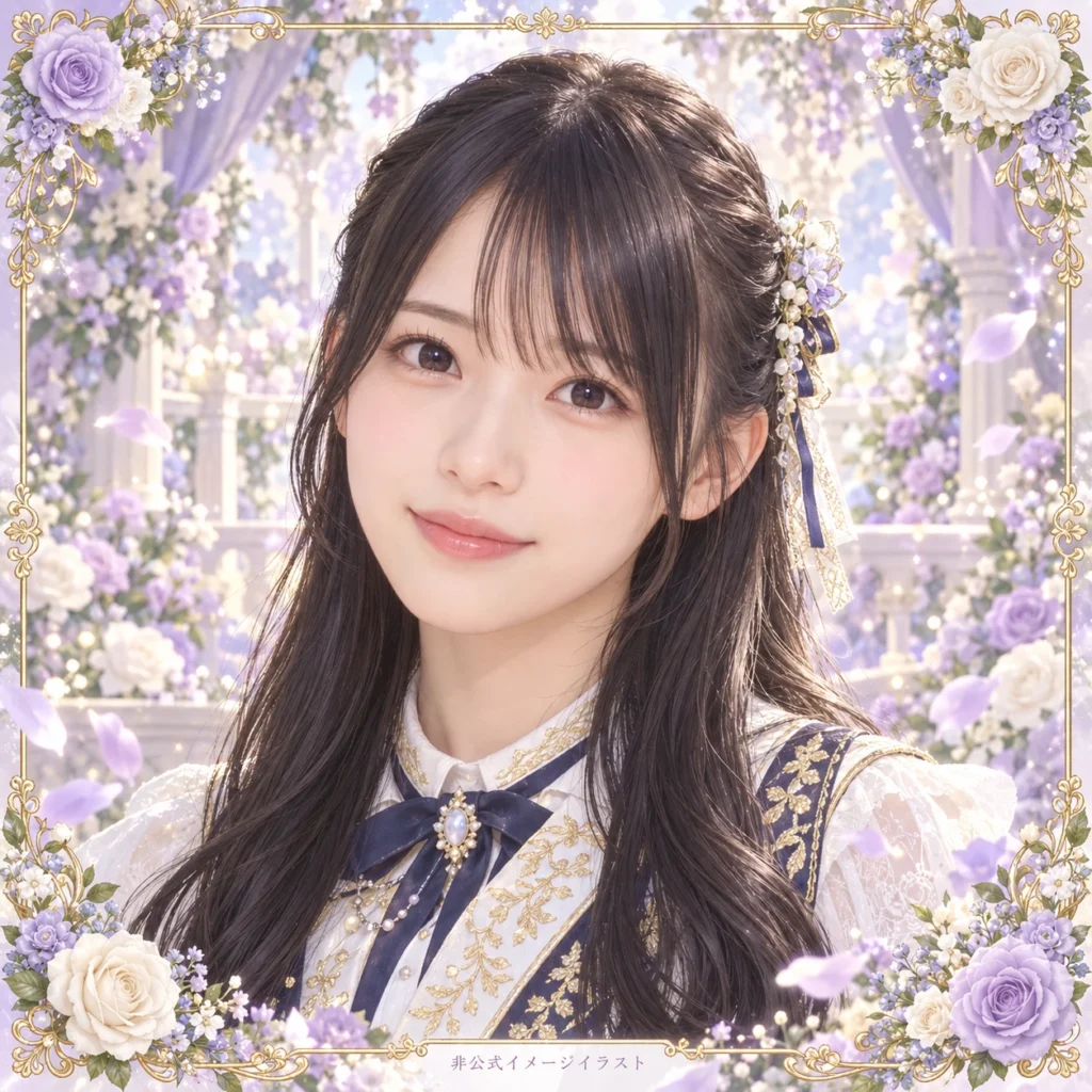 鈴木佑捺の紹介用・非公式AIイメージイラスト