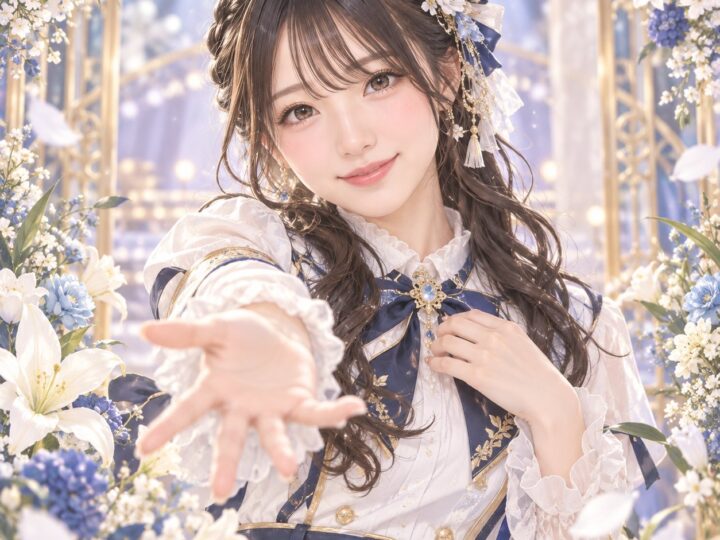 鈴木愛菜の紹介用・非公式AIイメージイラスト