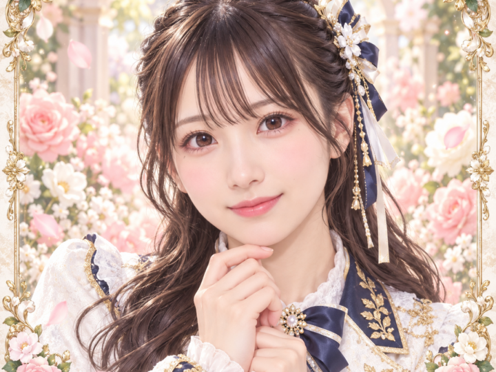 長友 彩海の紹介用・非公式AIイメージイラスト